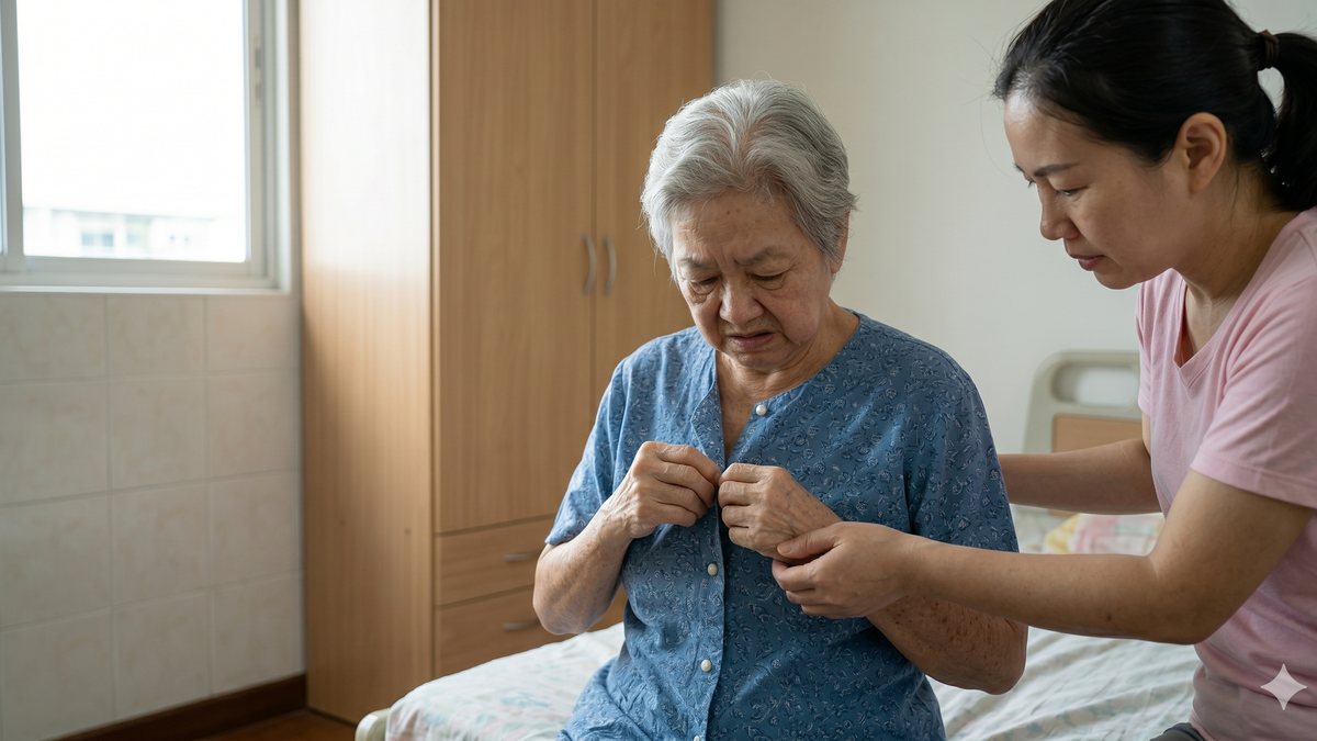 Dressing 穿衣 — an Activity of Daily Living