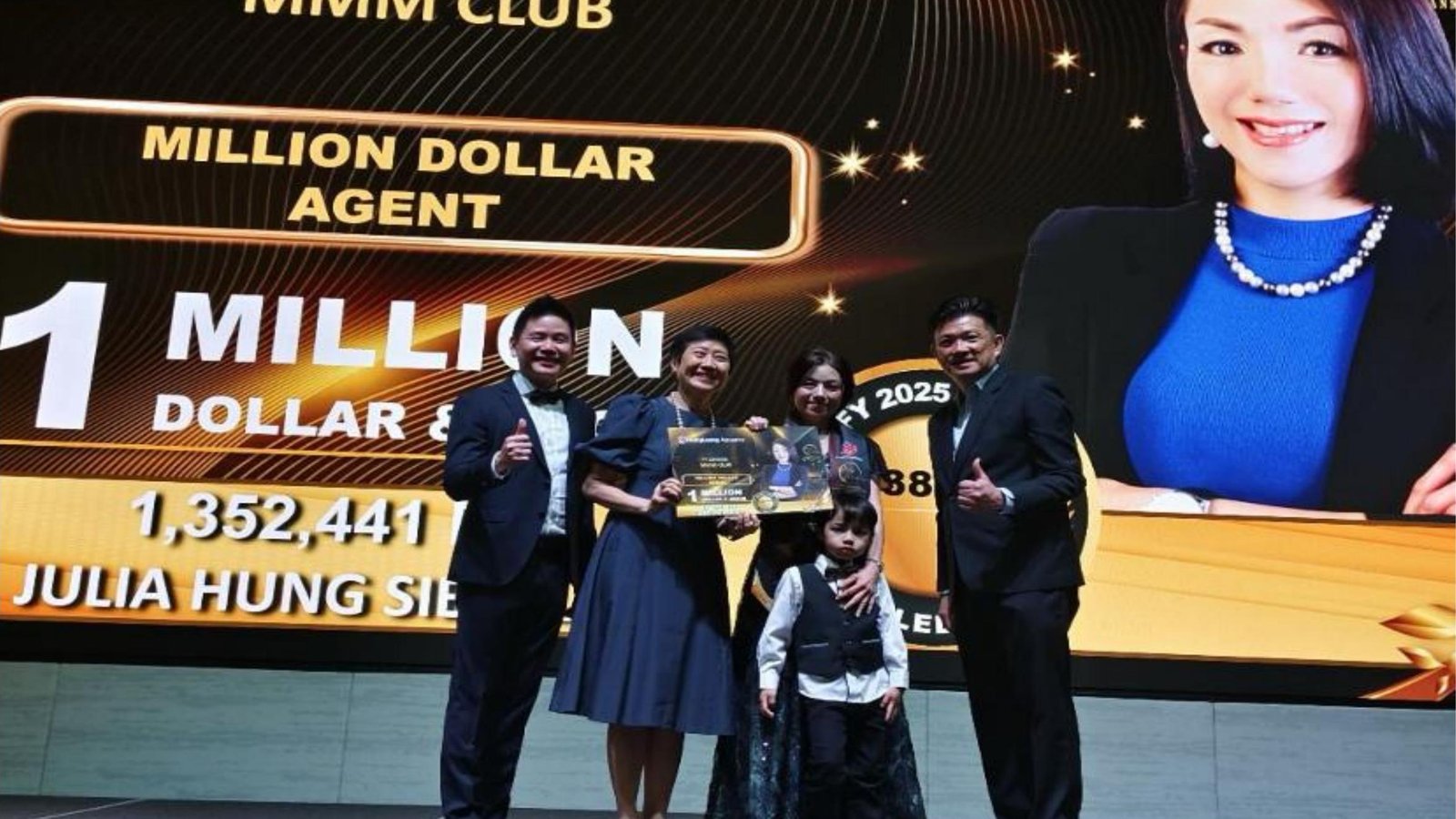 Julia Hung — Million Dollar Agent RM 1,362,441