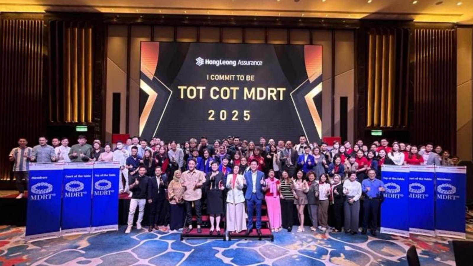 TOT · COT · MDRT 2025 recognition gala