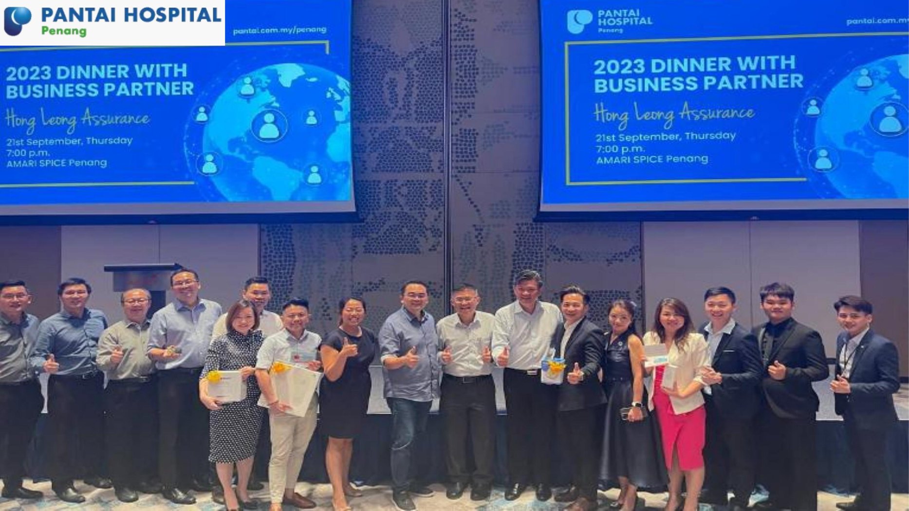 Pantai Hospital Penang — 2023 Dinner with Business Partner