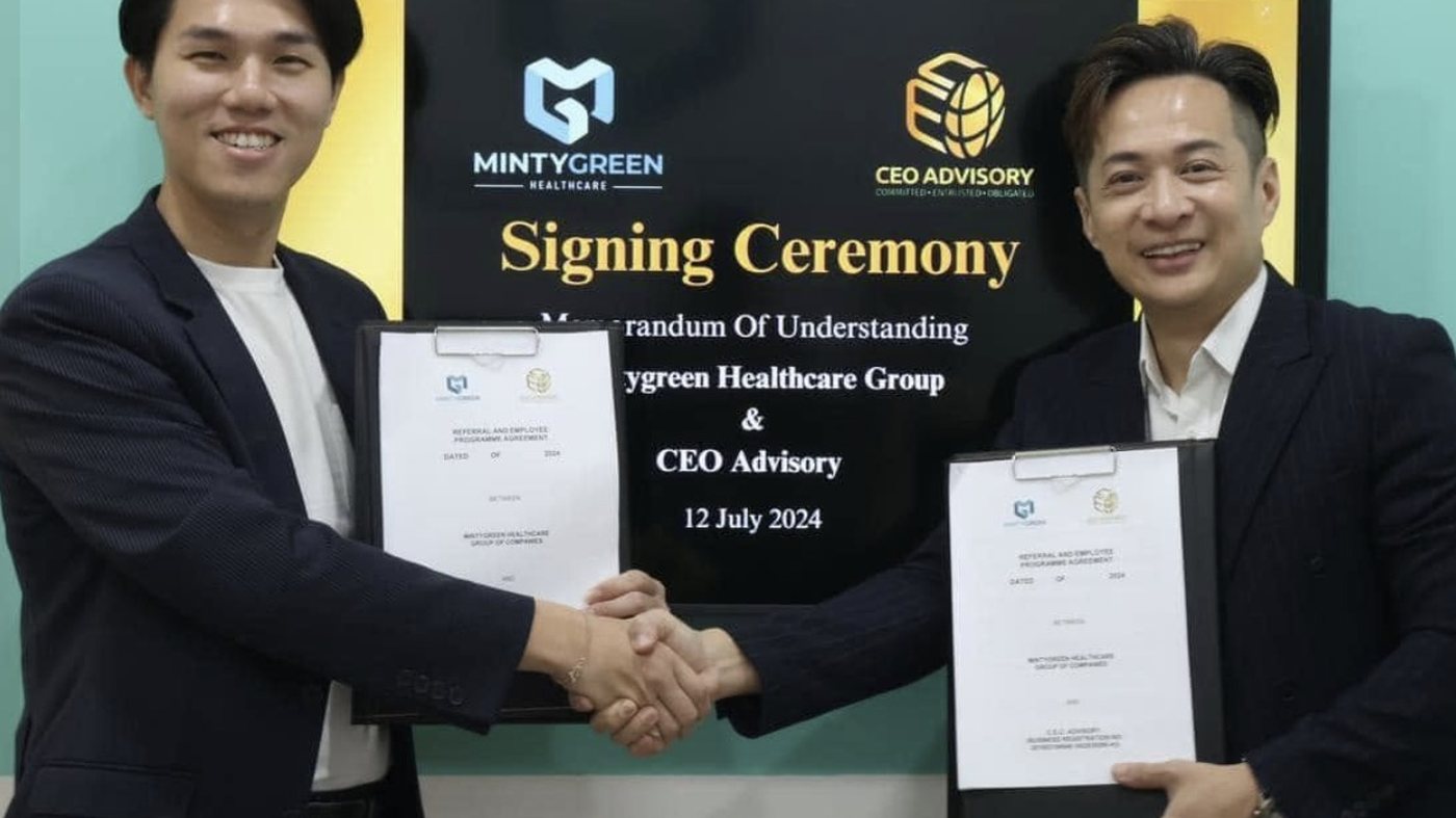 Strategic Partnership with MintyGreen Healthcare Group — MOU signing